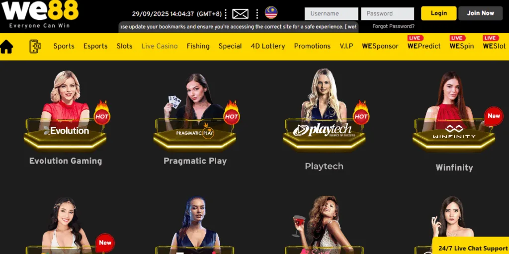 PLAYDASH vs WE88