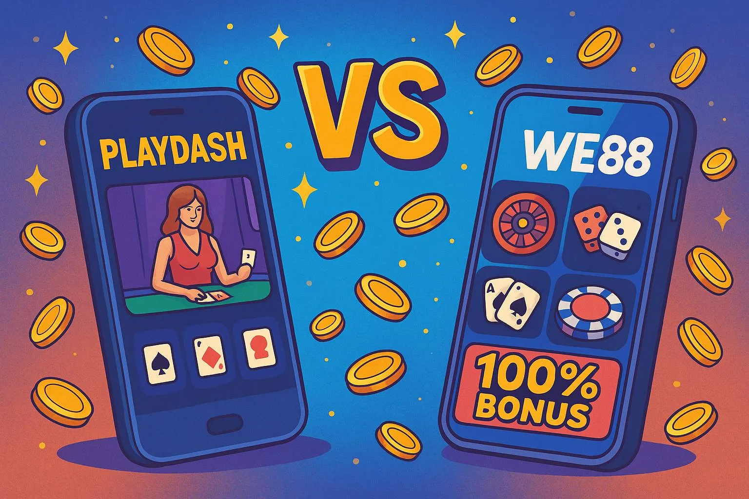 PLAYDASH vs WE88
