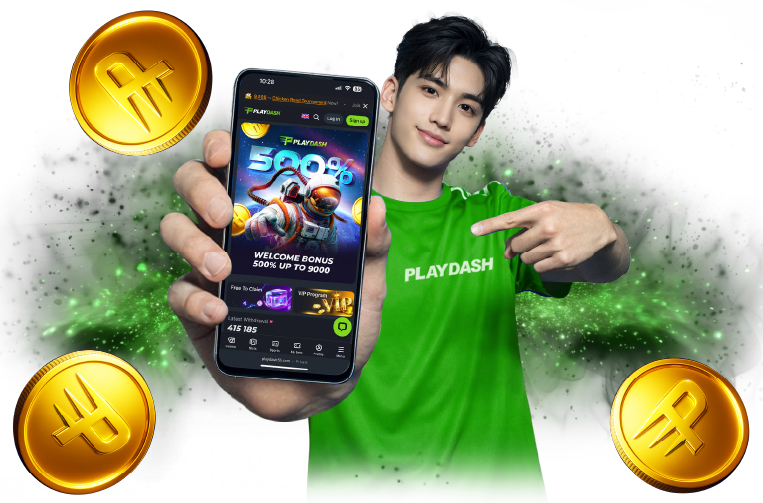 PLAYDASH digital entertainment artwork